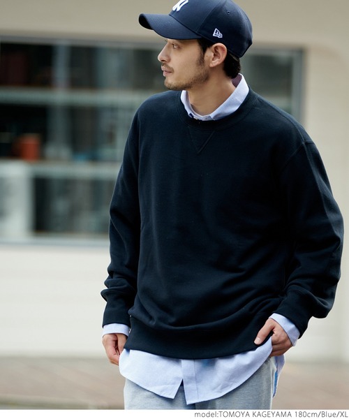 coca（coca）（コカ）の「メンズ BDルーズシルエットオックスシャツ（シャツ/ブラウス・メンズ・ホワイト/パープル/ブルー・M/L/XL）」の18枚目の写真