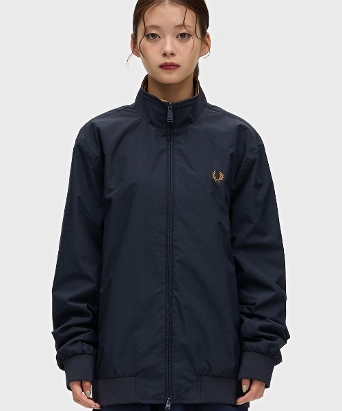 FRED PERRY ブレンサムジャケット L ネイビー FRED PERRY/フレッドペリー] 別注 ナイロン ブレンサム