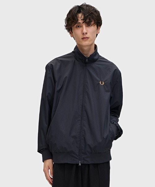 FRED PERRY ブレンサムジャケット L ネイビー Brentham Jacket／ブレンサムジャケット（ブルゾン）｜FRED PERRY