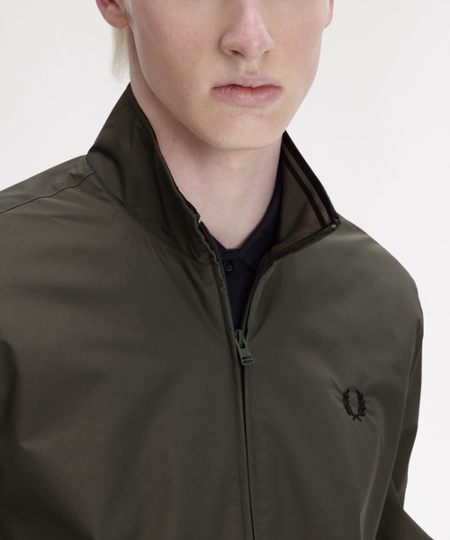 FRED PERRY(フレッドペリー)の「Brentham Jacket/ブレンサムジャケット(ブルゾン・メンズ・ブラック/ネイビー/ネイビー系/ブラック系その他/オートミール/ブルー/ブルー系その他/ベージュ/カーキ/ダークオリーブ/セージグリーン・L/S/M/XL)」の15枚目の写真