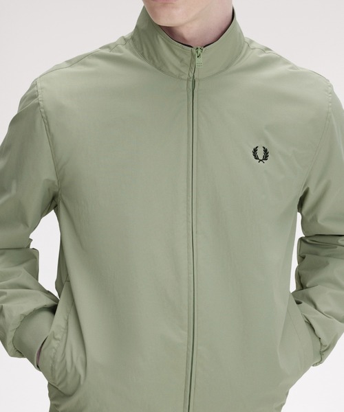 FRED PERRY(フレッドペリー)の「Brentham Jacket/ブレンサムジャケット(ブルゾン・メンズ・ブラック/ネイビー/ネイビー系/ブラック系その他/オートミール/ブルー/ブルー系その他/ベージュ/カーキ/ダークオリーブ/セージグリーン・L/S/M/XL)」の20枚目の写真
