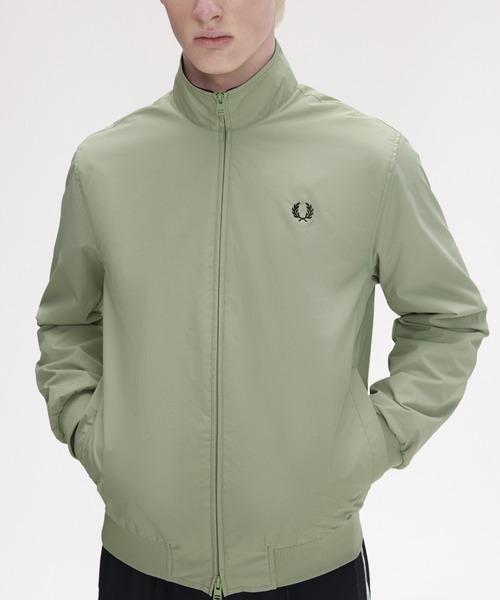 FRED PERRY(フレッドペリー)の「Brentham Jacket/ブレンサムジャケット(ブルゾン・メンズ・ブラック/ネイビー/ネイビー系/ブラック系その他/オートミール/ブルー/ブルー系その他/ベージュ/カーキ/ダークオリーブ/セージグリーン・L/S/M/XL)」の18枚目の写真