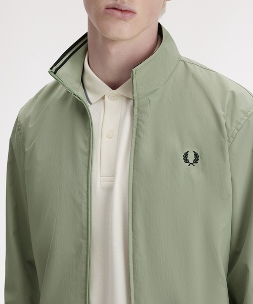 FRED PERRY(フレッドペリー)の「Brentham Jacket/ブレンサムジャケット(ブルゾン・メンズ・ブラック/ネイビー/ネイビー系/ブラック系その他/オートミール/ブルー/ブルー系その他/ベージュ/カーキ/ダークオリーブ/セージグリーン・L/S/M/XL)」の21枚目の写真