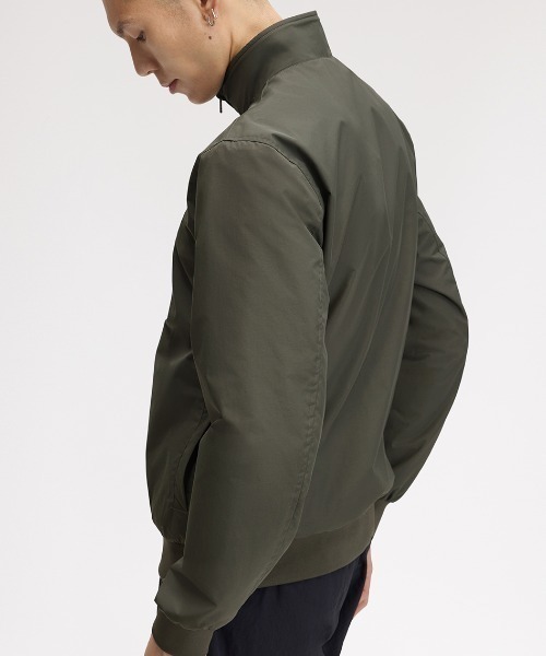 FRED PERRY(フレッドペリー)の「Brentham Jacket/ブレンサムジャケット(ブルゾン・メンズ・ブラック/ネイビー/ネイビー系/ブラック系その他/オートミール/ブルー/ブルー系その他/ベージュ/カーキ/ダークオリーブ/セージグリーン・L/S/M/XL)」の19枚目の写真