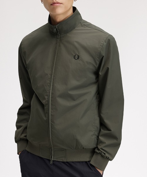 FRED PERRY(フレッドペリー)の「Brentham Jacket/ブレンサムジャケット(ブルゾン・メンズ・ブラック/ネイビー/ネイビー系/ブラック系その他/オートミール/ブルー/ブルー系その他/ベージュ/カーキ/ダークオリーブ/セージグリーン・L/S/M/XL)」の20枚目の写真