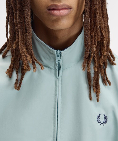 FRED PERRY(フレッドペリー)の「Brentham Jacket/ブレンサムジャケット(ブルゾン・メンズ・ブラック/ネイビー/ネイビー系/ブラック系その他/オートミール/ブルー/ブルー系その他/ベージュ/カーキ/ダークオリーブ/セージグリーン・L/S/M/XL)」の13枚目の写真