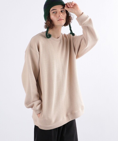 シップス] シップス エニィ SHIPS any ニット 手洗い可能 メッシュ