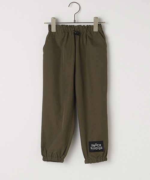 b・ROOM(ビールーム)の「裾ゴムトラックポリエステルパンツ(その他パンツ・キッズ・カーキ/ブラック/レンガ/グレー・110cm/120cm/130cm/100cm/90cm)」の4枚目の写真