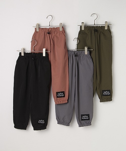 b・ROOM(ビールーム)の「裾ゴムトラックポリエステルパンツ(その他パンツ・キッズ・カーキ/ブラック/レンガ/グレー・110cm/120cm/130cm/100cm/90cm)」の13枚目の写真