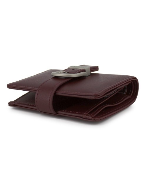 MURUA(ムルーア)の「MURUA (ムルーア) 二つ折り財布 MR-W1033 BUCKLE(財布・レディース・ブラック/ブラウン・FREE)」の5枚目の写真