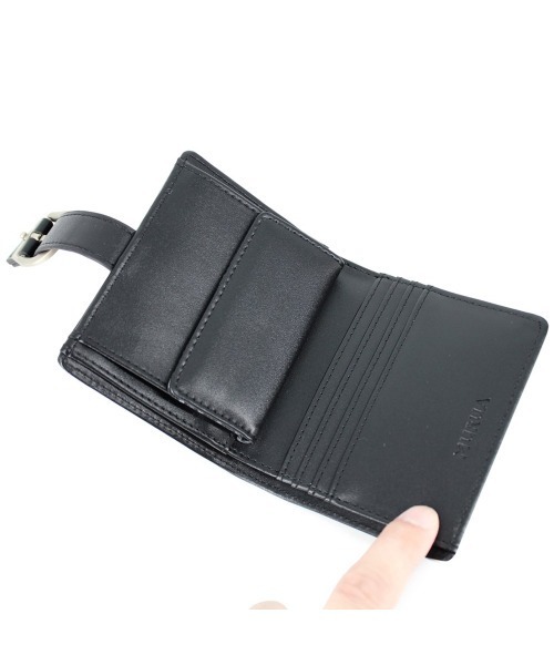 MURUA(ムルーア)の「MURUA (ムルーア) 二つ折り財布 MR-W1033 BUCKLE(財布・レディース・ブラック/ブラウン・FREE)」の14枚目の写真