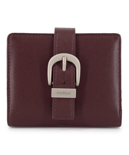 MURUA(ムルーア)の「MURUA (ムルーア) 二つ折り財布 MR-W1033 BUCKLE(財布・レディース・ブラック/ブラウン・FREE)」の13枚目の写真