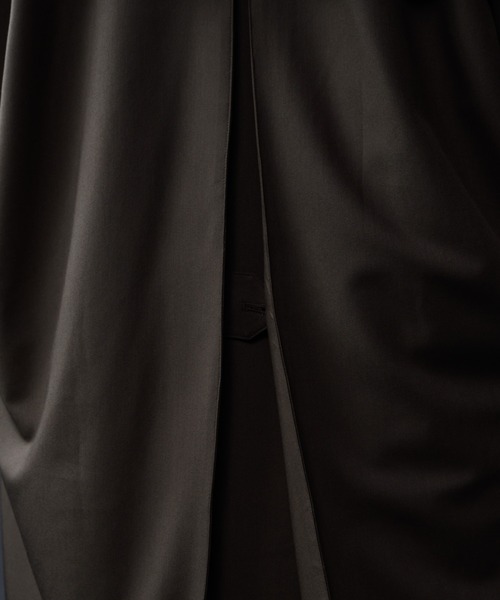 KUUUPY(クーピー)の「Over Double Chester Coat / オーバーダブルチェスターコート(チェスターコート・メンズ・ブラック/モカ・SMALL/MEDIUM/LARGE)」の5枚目の写真