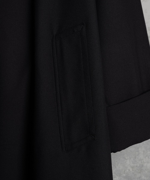 KUUUPY(クーピー)の「Over Double Chester Coat / オーバーダブルチェスターコート(チェスターコート・メンズ・ブラック/モカ・SMALL/MEDIUM/LARGE)」の10枚目の写真