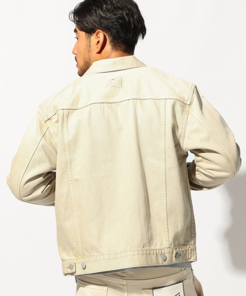 BAYFLOW（ベイフロー）の「【Just Sound Good】デニムジャケット（デニムジャケット・メンズ・ベージュ・MEDIUM）」の4枚目の写真