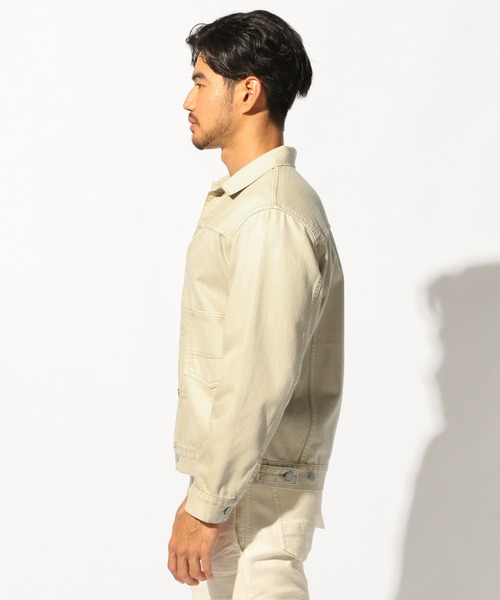 BAYFLOW（ベイフロー）の「【Just Sound Good】デニムジャケット（デニムジャケット・メンズ・ベージュ・MEDIUM）」の6枚目の写真