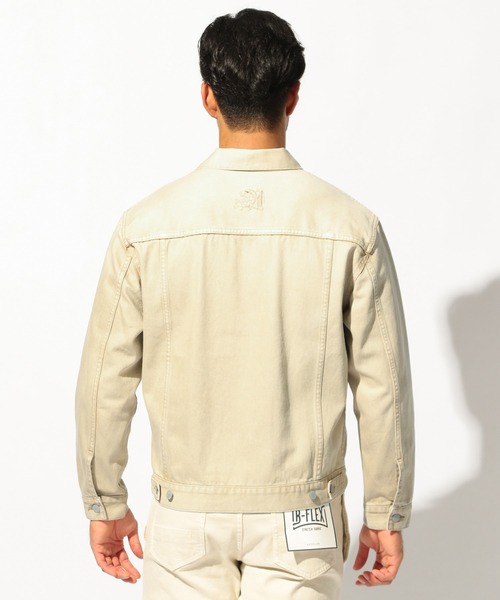 BAYFLOW（ベイフロー）の「【Just Sound Good】デニムジャケット（デニムジャケット・メンズ・ベージュ・MEDIUM）」の7枚目の写真
