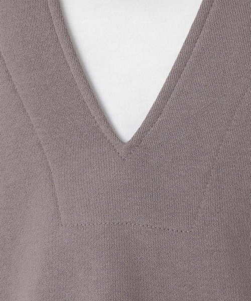 SHOO・LA・RUE（シューラルー）の「◆【2点セット】裏毛ベスト＋ロンTセット（その他トップス・レディース・グレー系その他/サンドベージュ・02/03/04）」の11枚目の写真