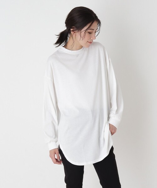 SHOO・LA・RUE（シューラルー）の「◆【2点セット】裏毛ベスト＋ロンTセット（その他トップス・レディース・グレー系その他/サンドベージュ・02/03/04）」の9枚目の写真