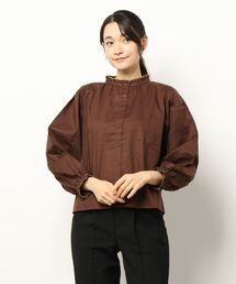 ehka sopo | 袖刺繍ブラウス(シャツ/ブラウス)