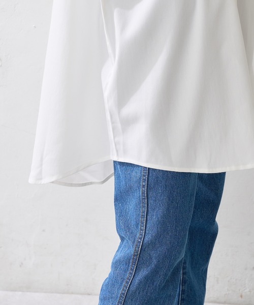 DISCOAT（ディスコート）の「【WEB限定】BIGシャツ（シャツ/ブラウス・レディース・ホワイト/ブラック/グレー/イエロー・FREE）」の17枚目の写真