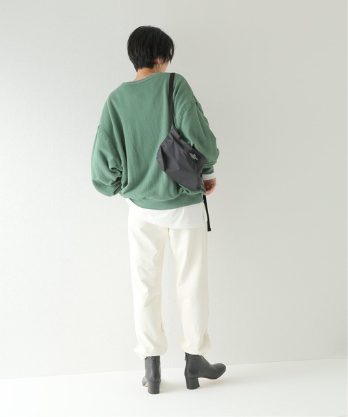 JOURNAL STANDARD relume（ジャーナルスタンダード　レリューム）の「ツリアミフウワッフルスウェット◆（スウェット・レディース・グレー/グリーン・FREE）」の6枚目の写真