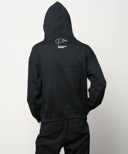 LABRAT(ラブラット)の「Ryu Ika×flotsam books×LABRAT "hug" Hoodie(パーカー・メンズ・ブラック・X-LARGE/LARGE)」の7枚目の写真