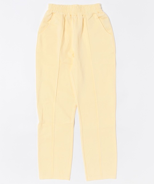 wee9s(ウィークス)の「center line relax sweat pants / オールシーズン履ける!センターラインウエストゴムポケット付きリラックススウェットパンツ(スウェットパンツ・レディース・ホワイト/ブラック/パープル/レッド/ピンク/ブルー/イエロー/スカイブルー/オレンジ/グリーン/ライトグリーン/ラベンダー/グレー/ベビーピンク/ベージュ/ブラウン/ネイビー/ライトイエロー・FREE/SHORT/LONG)」の15枚目の写真