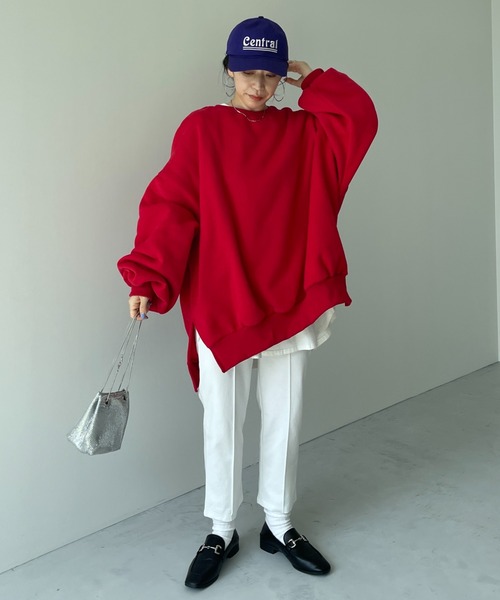 center line relax sweat pants / オールシーズン履ける