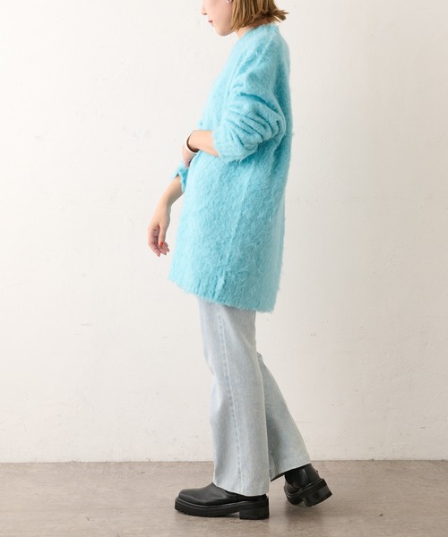 Omekashi（オメカシ）の「センタープレスデニム（デニムパンツ・レディース・ライトブルー・38/36）」の13枚目の写真