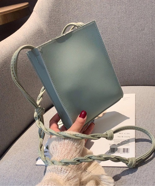 TABI PAL(タビパル)の「【TABI PAL】ミニ スクエア バッグ(ショルダーバッグ・レディース・ミント/アイボリー/ブラック/マスタード/グリーン・FREE)」の21枚目の写真