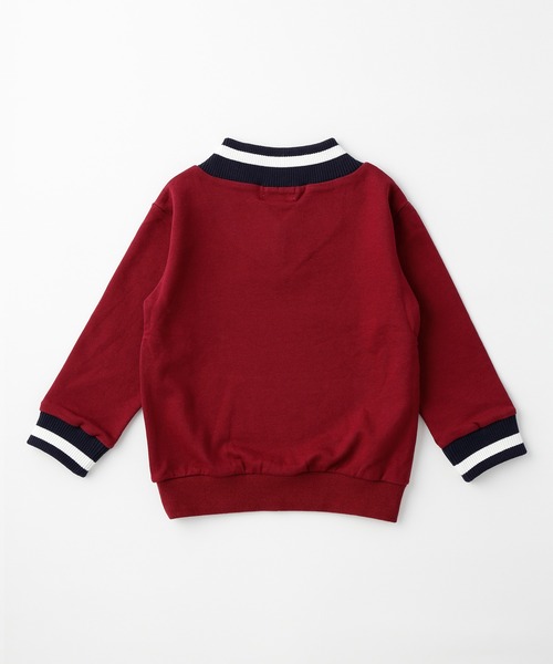 D.fesense（ディーフェセンス）の「チルデントレーナー（スウェット・キッズ・ボルドー/ネイビー/ブラック・110cm/80ｃｍ）」の6枚目の写真