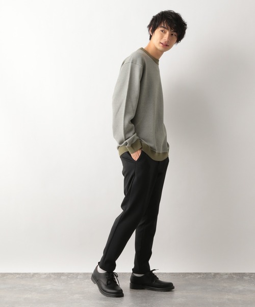 GLOBAL WORK（グローバルワーク）の「スマラクイージーＰ＋Ｗ/218045（その他パンツ・メンズ・チャコールグレー/ブラック/ダークブラウン/ネイビー・SMALL/MEDIUM/LARGE/X-LARGE）」の16枚目の写真