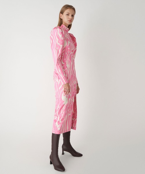 【セール】ロング ブレードヒールブーツ / Knee-High Blade Heel Boots（ブーツ）｜CHARLES & KEITH（チャールズ & キース）