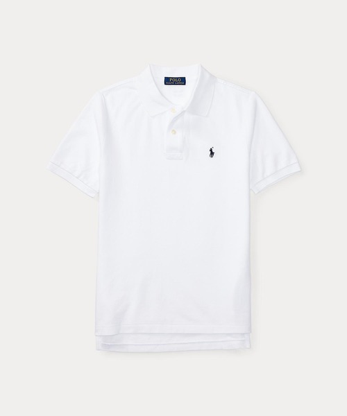 POLO RALPH LAUREN CHILDRENSWEAR（ポロ ラルフ ローレン チルドレンズウェア）の「コットン メッシュ ポロシャツ（ポロシャツ・キッズ・ホワイト・L/M/S/XL）」の4枚目の写真