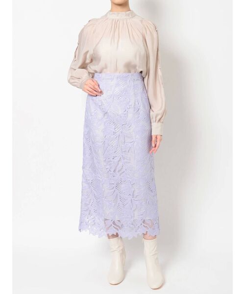 MERCURYDUO(マーキュリーデュオ)の「2WAYスリットスリーブブラウス(シャツ/ブラウス・レディース・オフホワイト/イエロー/ベージュ・FREE)」の11枚目の写真