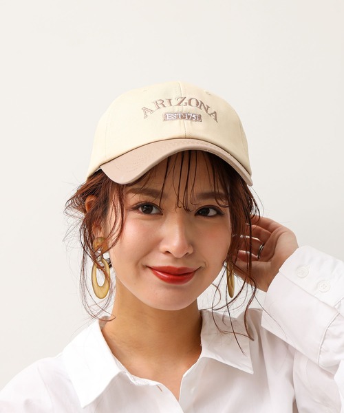 ALTROSE（アルトローズ）の「CAP  [アリゾナ]（キャップ・レディース・ブラック/ベージュ/ネイビー/グリーン・FREE）」の3枚目の写真