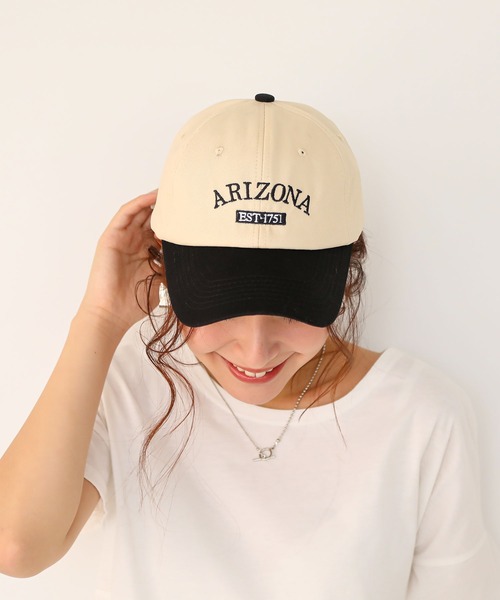 ALTROSE（アルトローズ）の「CAP  [アリゾナ]（キャップ・レディース・ブラック/ベージュ/ネイビー/グリーン・FREE）」の2枚目の写真