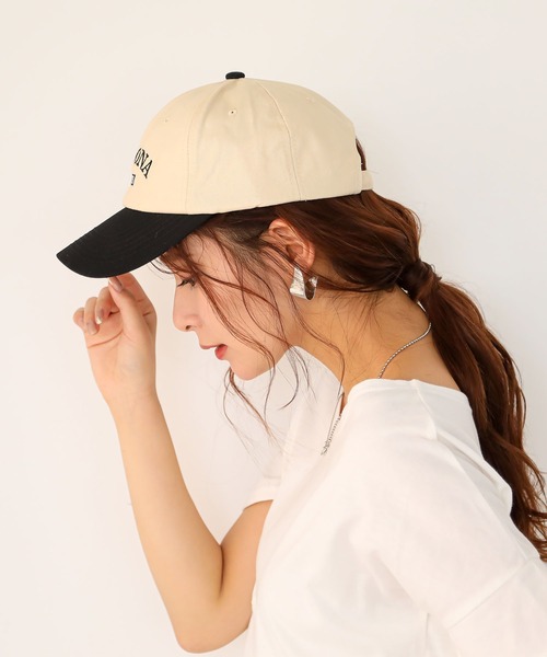 ALTROSE（アルトローズ）の「CAP  [アリゾナ]（キャップ・レディース・ブラック/ベージュ/ネイビー/グリーン・FREE）」の10枚目の写真