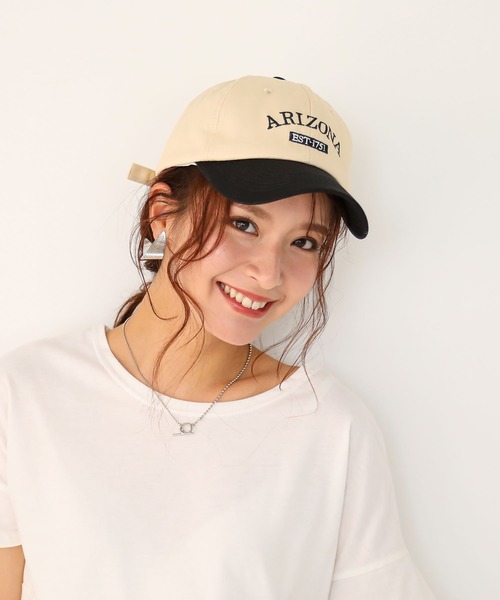 ALTROSE（アルトローズ）の「CAP  [アリゾナ]（キャップ・レディース・ブラック/ベージュ/ネイビー/グリーン・FREE）」の11枚目の写真