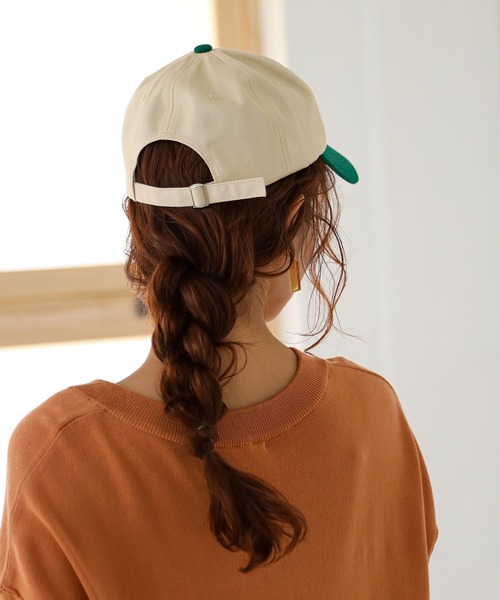 ALTROSE（アルトローズ）の「CAP  [アリゾナ]（キャップ・レディース・ブラック/ベージュ/ネイビー/グリーン・FREE）」の13枚目の写真