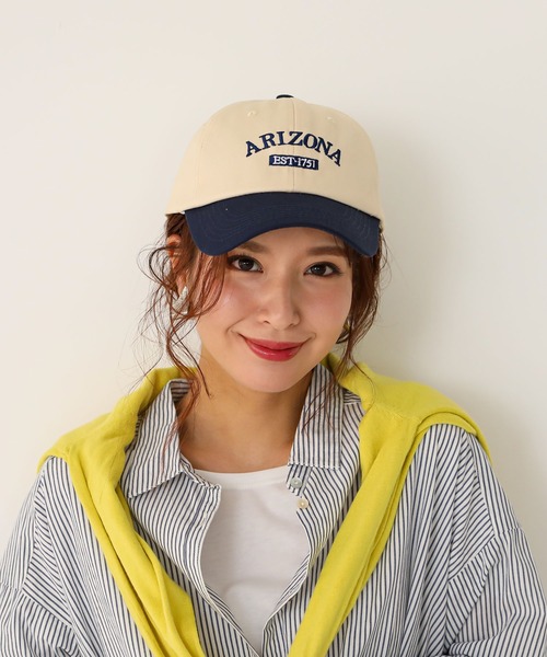 ALTROSE（アルトローズ）の「CAP  [アリゾナ]（キャップ・レディース・ブラック/ベージュ/ネイビー/グリーン・FREE）」の14枚目の写真