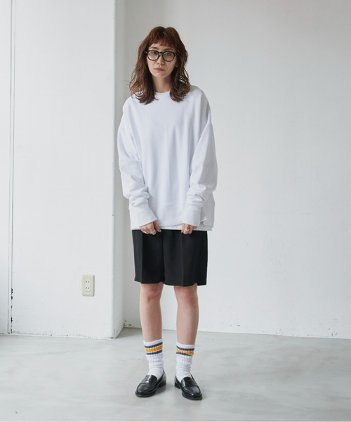 Auntie Rosa Holiday(アンティローザホリデー)の「タックショートパンツ(その他パンツ・レディース・ブラック/ネイビー・SMALL/MEDIUM)」の8枚目の写真