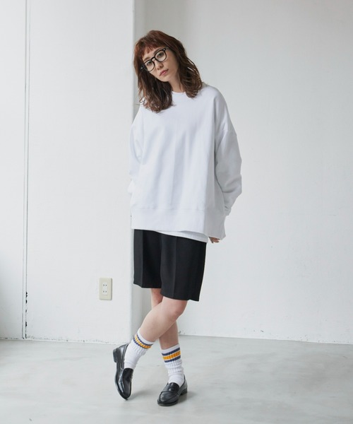 Auntie Rosa Holiday(アンティローザホリデー)の「タックショートパンツ(その他パンツ・レディース・ブラック/ネイビー・SMALL/MEDIUM)」の9枚目の写真