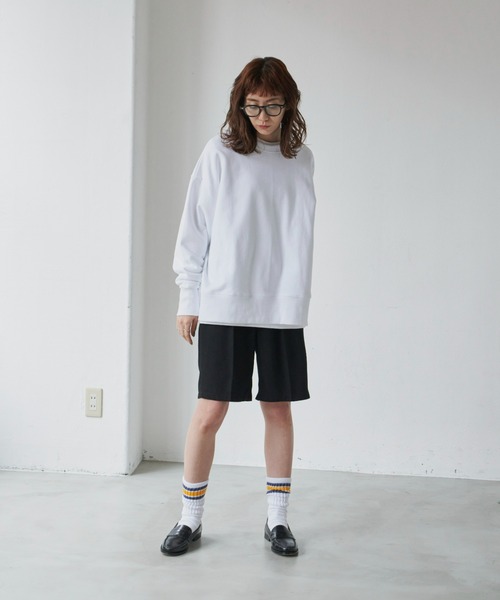 Auntie Rosa Holiday(アンティローザホリデー)の「タックショートパンツ(その他パンツ・レディース・ブラック/ネイビー・SMALL/MEDIUM)」の10枚目の写真