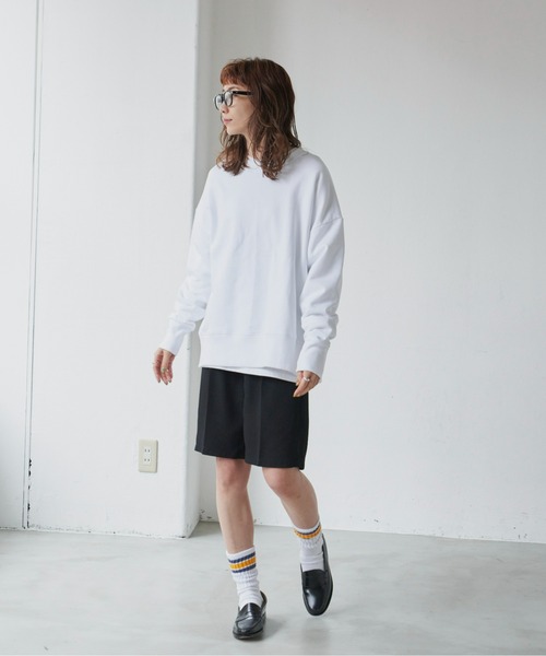 Auntie Rosa Holiday(アンティローザホリデー)の「タックショートパンツ(その他パンツ・レディース・ブラック/ネイビー・SMALL/MEDIUM)」の13枚目の写真