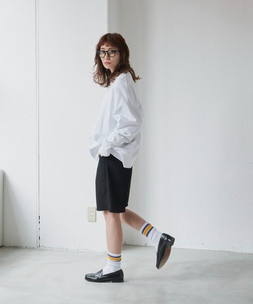 Auntie Rosa Holiday(アンティローザホリデー)の「タックショートパンツ(その他パンツ・レディース・ブラック/ネイビー・SMALL/MEDIUM)」の15枚目の写真