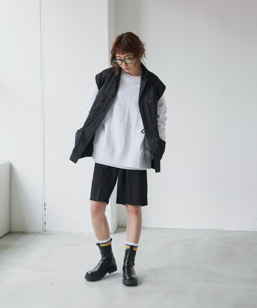 Auntie Rosa Holiday(アンティローザホリデー)の「タックショートパンツ(その他パンツ・レディース・ブラック/ネイビー・SMALL/MEDIUM)」の17枚目の写真