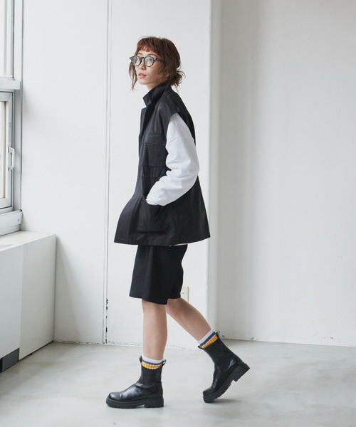 Auntie Rosa Holiday(アンティローザホリデー)の「タックショートパンツ(その他パンツ・レディース・ブラック/ネイビー・SMALL/MEDIUM)」の19枚目の写真