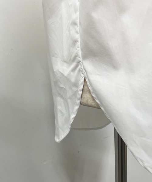 PICCIN（ピッチン）の「フロントフリルブラウス（シャツ/ブラウス・レディース・ベージュ/オフホワイト/サックスブルー・M）」の15枚目の写真